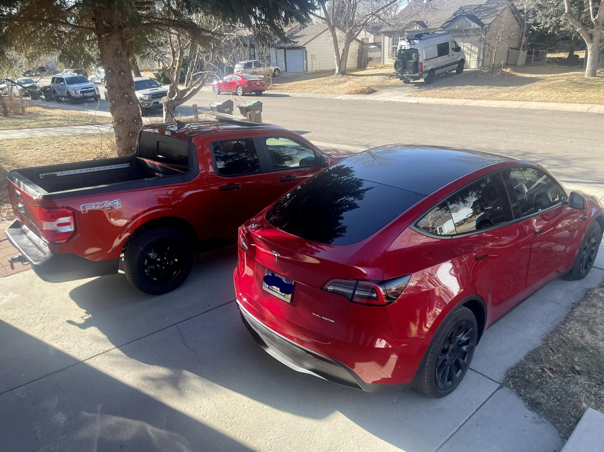 Ford Maverick Size Comparison vs. Tesla Model Y 6901B487-2CA5-4A2A-8B1F-EA09B226C11D