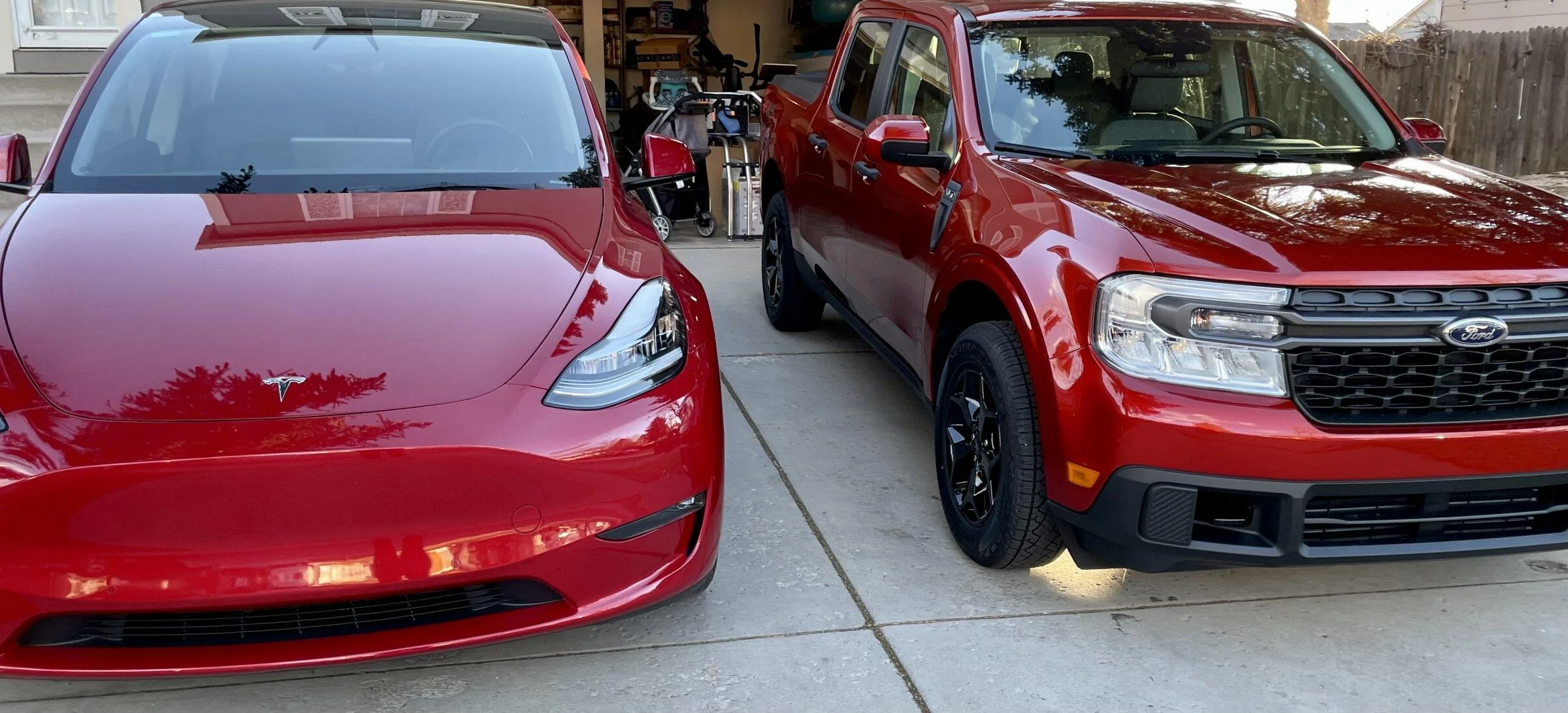 Ford Maverick Size Comparison vs. Tesla Model Y 84F9D1C4-7497-4957-BAD8-8A35FE4A4D45