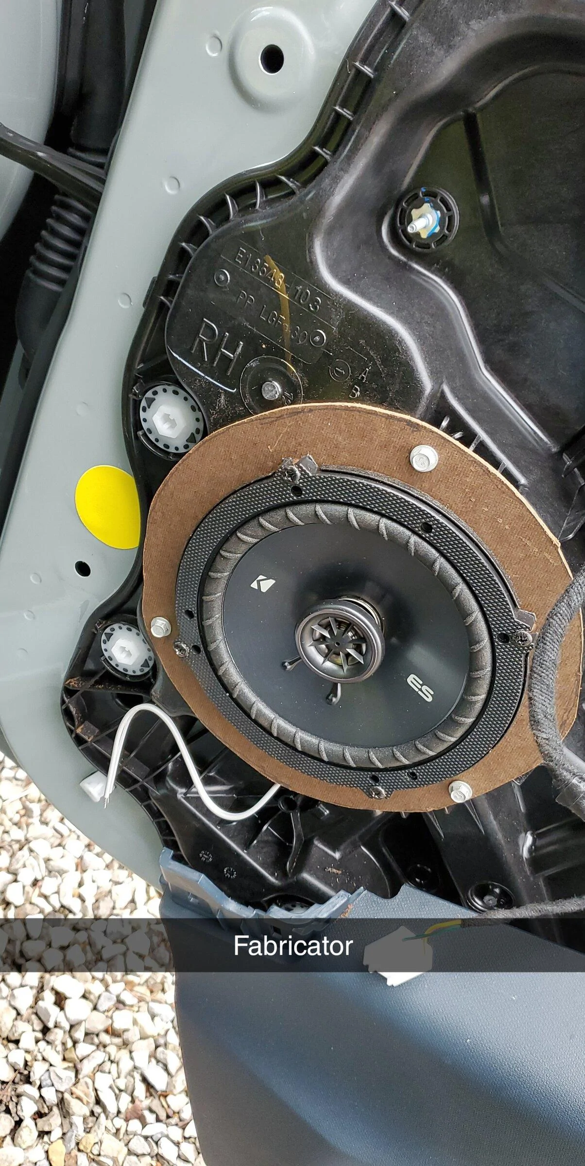 Ford Maverick Kicker Speakers 3D Coin Badge Model/Base Audio Upgrade Snapchat-639331960
