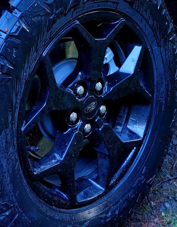 Ford Maverick WTB - Black FX4 Takeoffs Black Fx4 Wheel