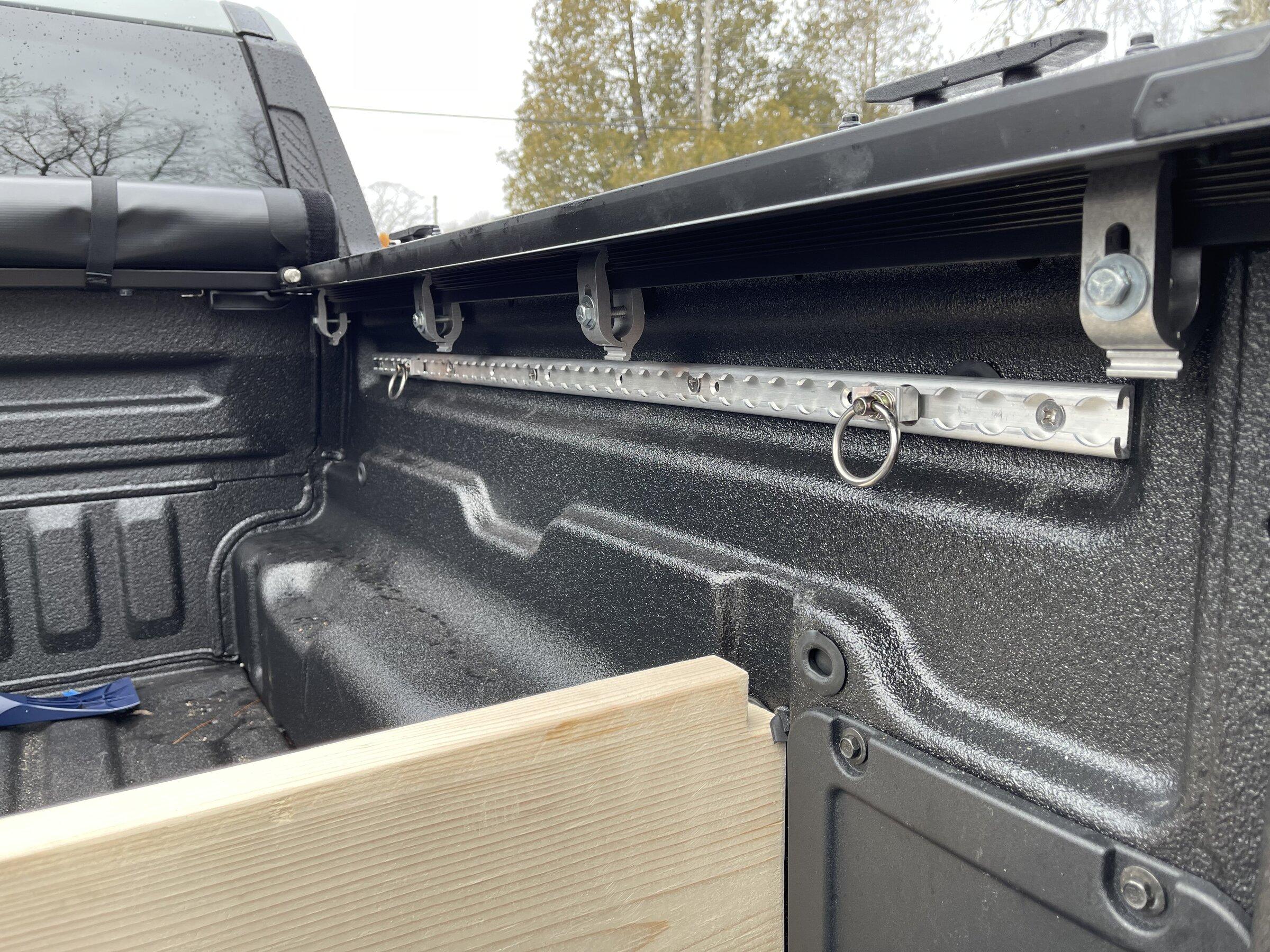 Ford Maverick Make your own Maverick bed tie-downs: DIY bed side rail tutorial by Ford IMG_3620