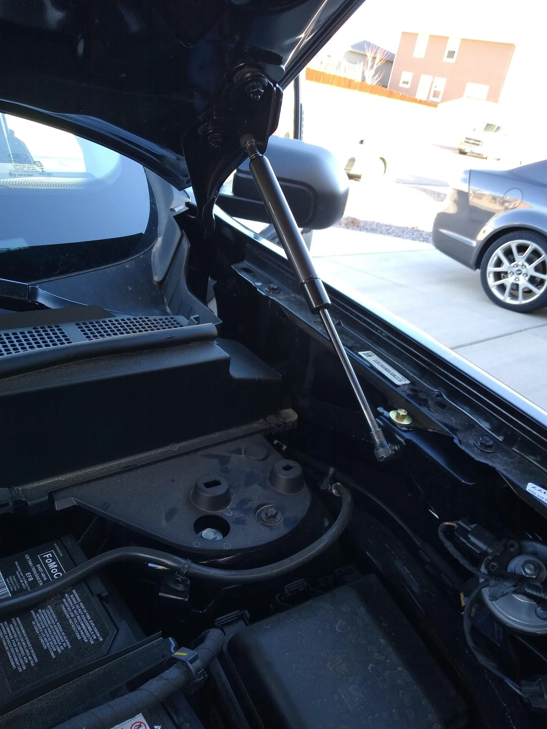 Ford Maverick MRT Hood Struts installed jAQWGoa