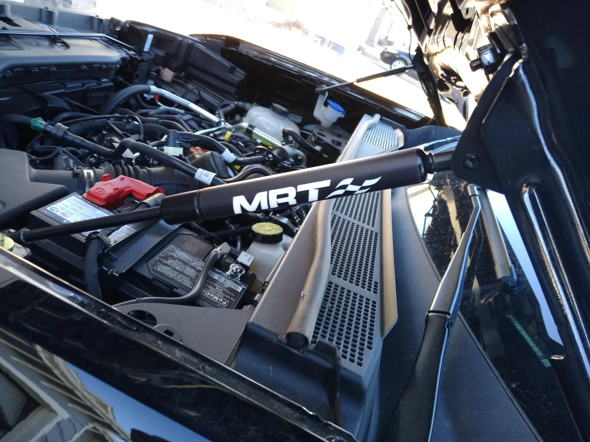 Ford Maverick MRT Hood Struts installed hIfBDzx