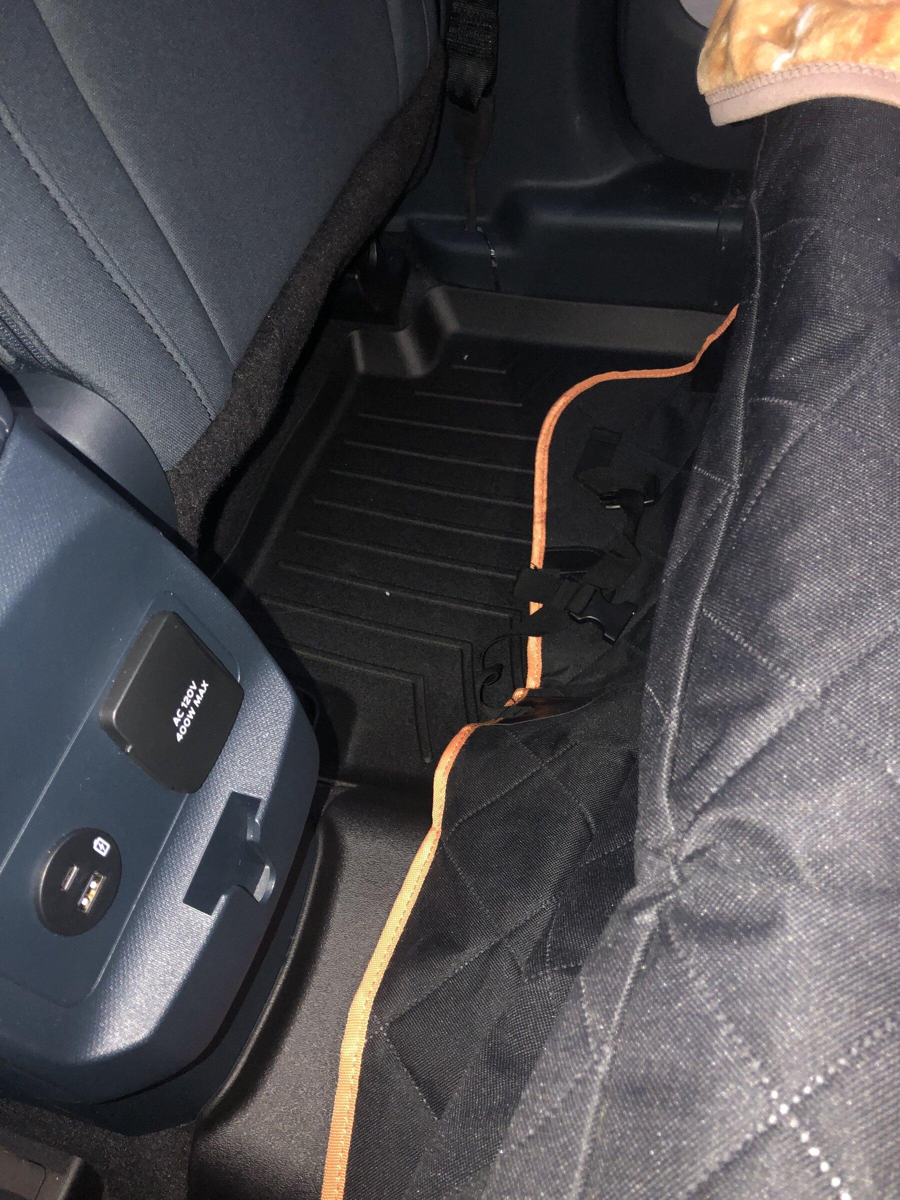 Ford Maverick WeatherTech floor mats installed E17E3366-EBA5-4F7C-BD2F-579075F03C00