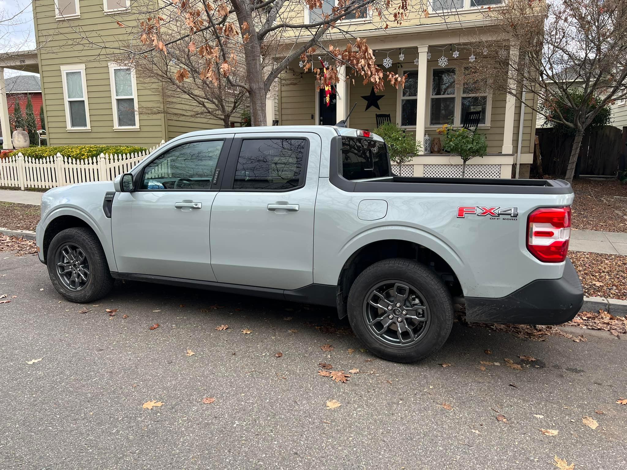 Ford Maverick Bronco Sport factory wheels / rims installed on 2022 Maverick 2022 Ford Maverick Bronco Sport Big Bend factory OEM wheels takeoffs 2