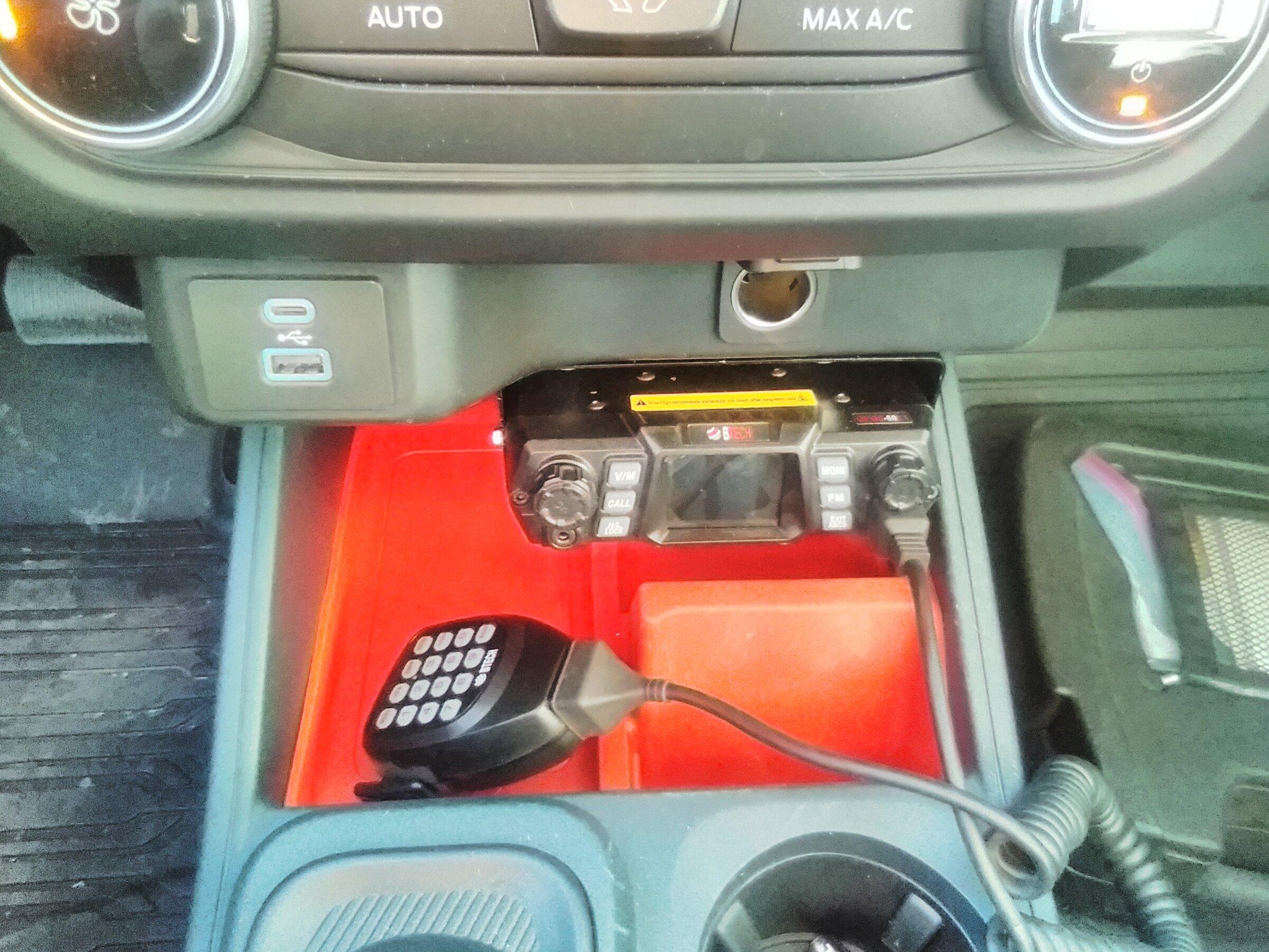 Ford Maverick Mobile HAM radio installed - Writeup & DIY IMG_20220103_091900
