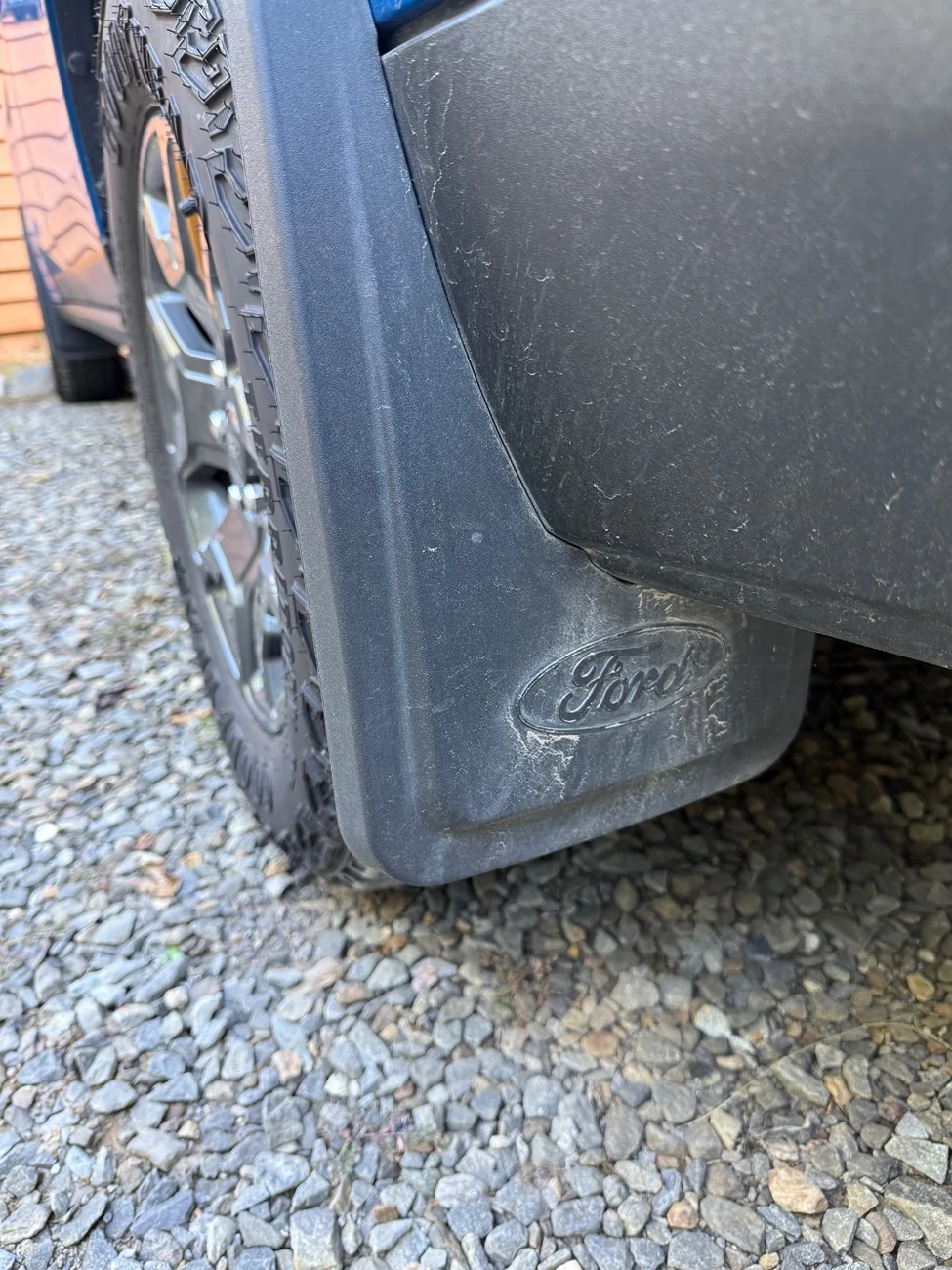 Ford Maverick Which gatorback mudflaps do you think look better? IMG_2870