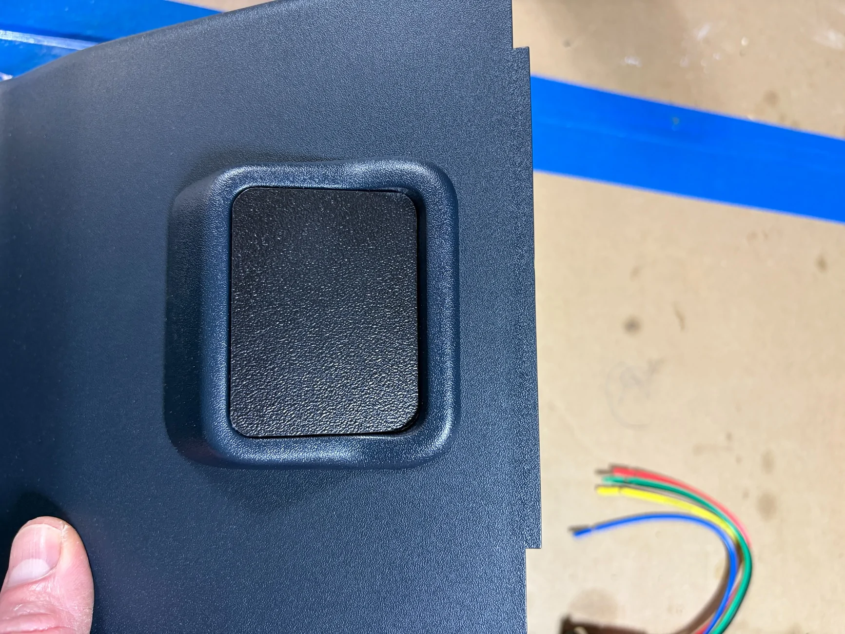 Ford Maverick Aux Switch / Fog Light Switch and custom dashboard panel DIY 1792399571403-em