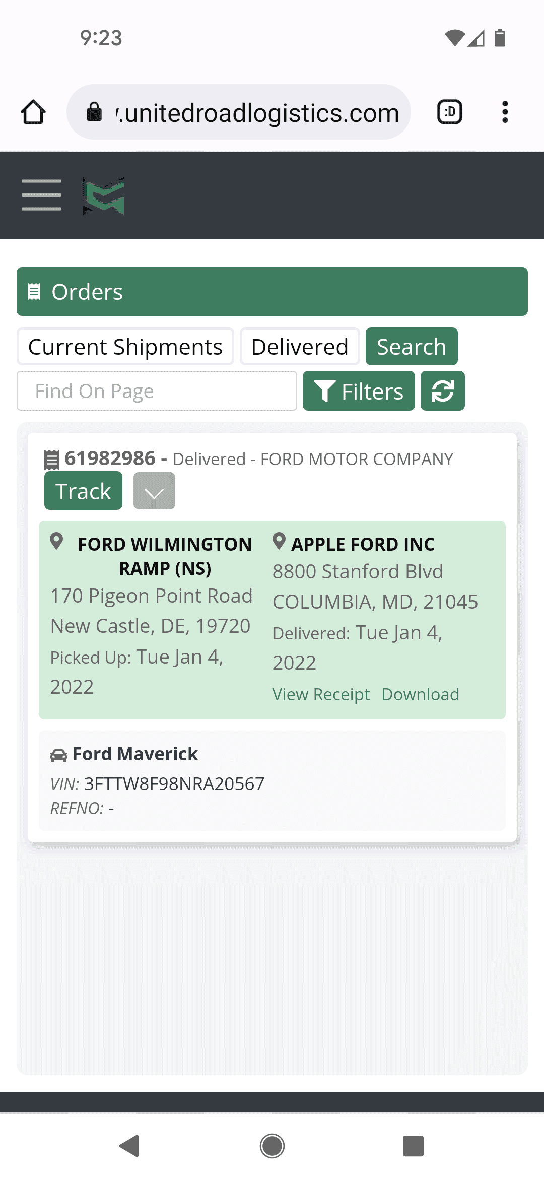 Ford Maverick Delivery ETA accurate? UR DELIVERED