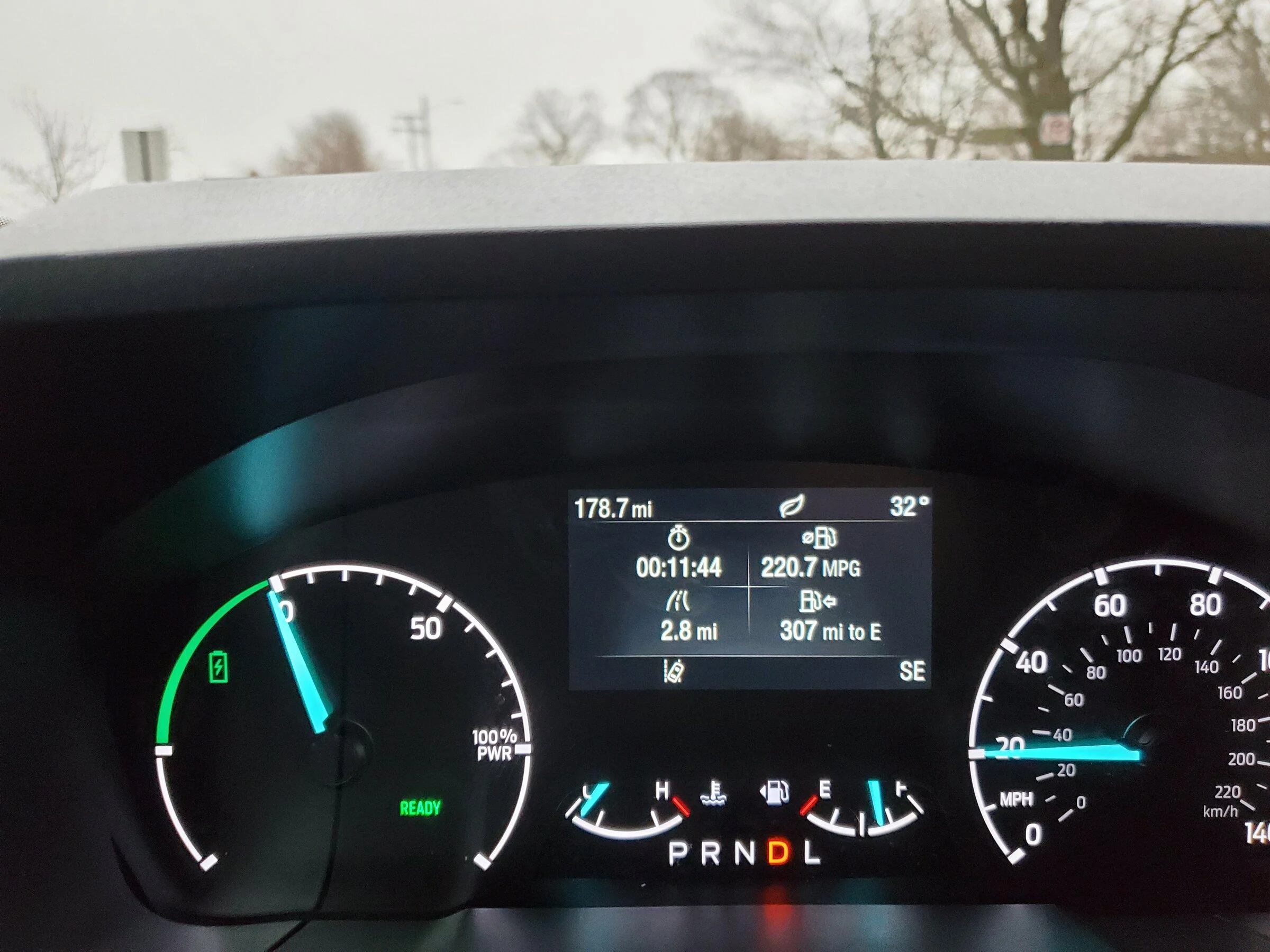 Ford Maverick 102.5 MPG is nice.  Wish all my trips where this good. 20211228_153650