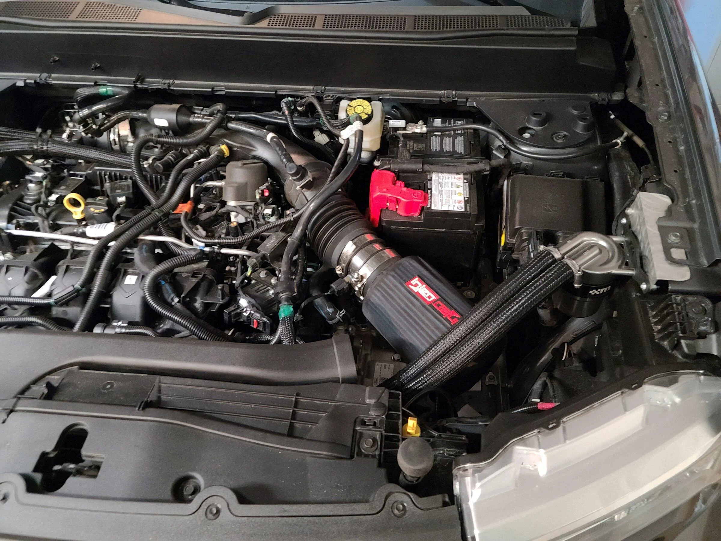 Ford Maverick JLT Performance developing catch can 20220105_172641
