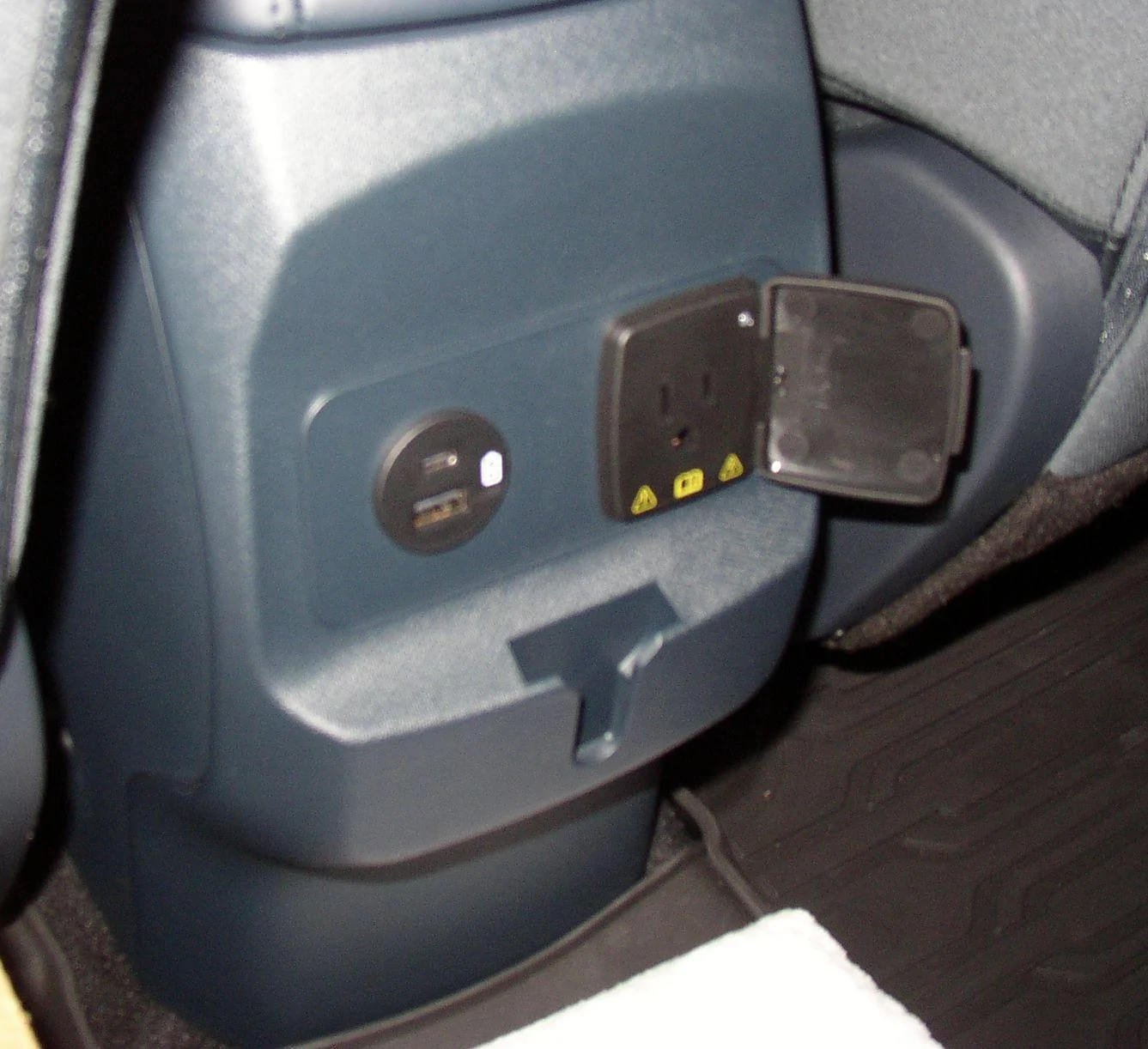 Ford Maverick Power Inverter location? Outlet