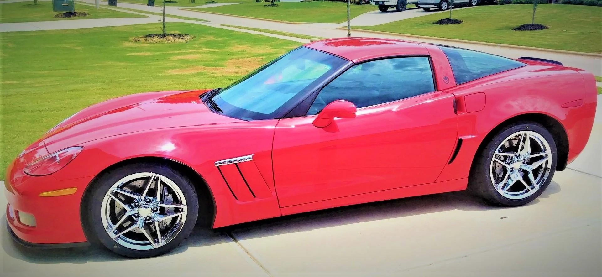 Ford Maverick Patiently waiting MPV Vette new wheels