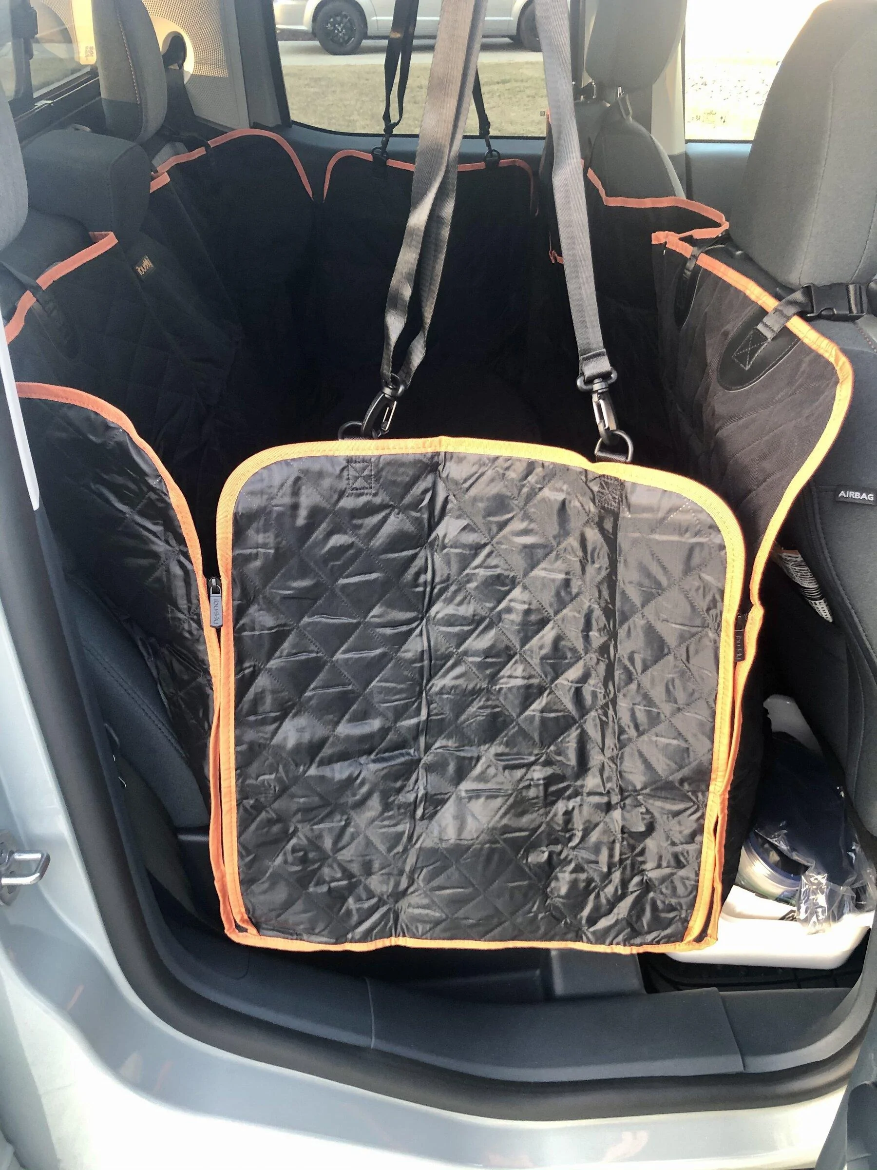 Ford Maverick Ford back seat protector installed 222E1465-3764-4CD3-9323-315D115BA34D