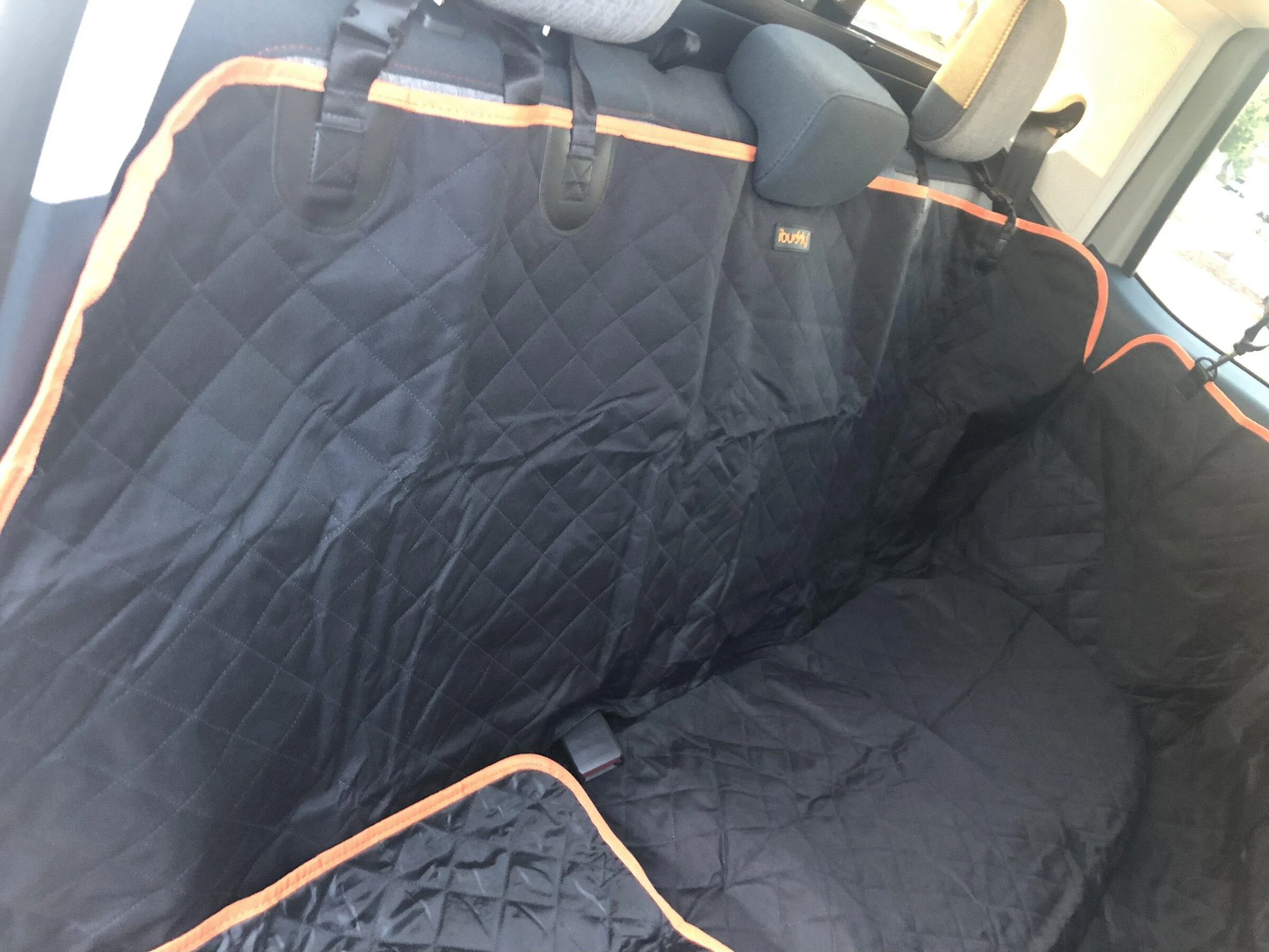 Ford Maverick Ford back seat protector installed DE257E48-574C-4FBB-A545-B2835681AC3B