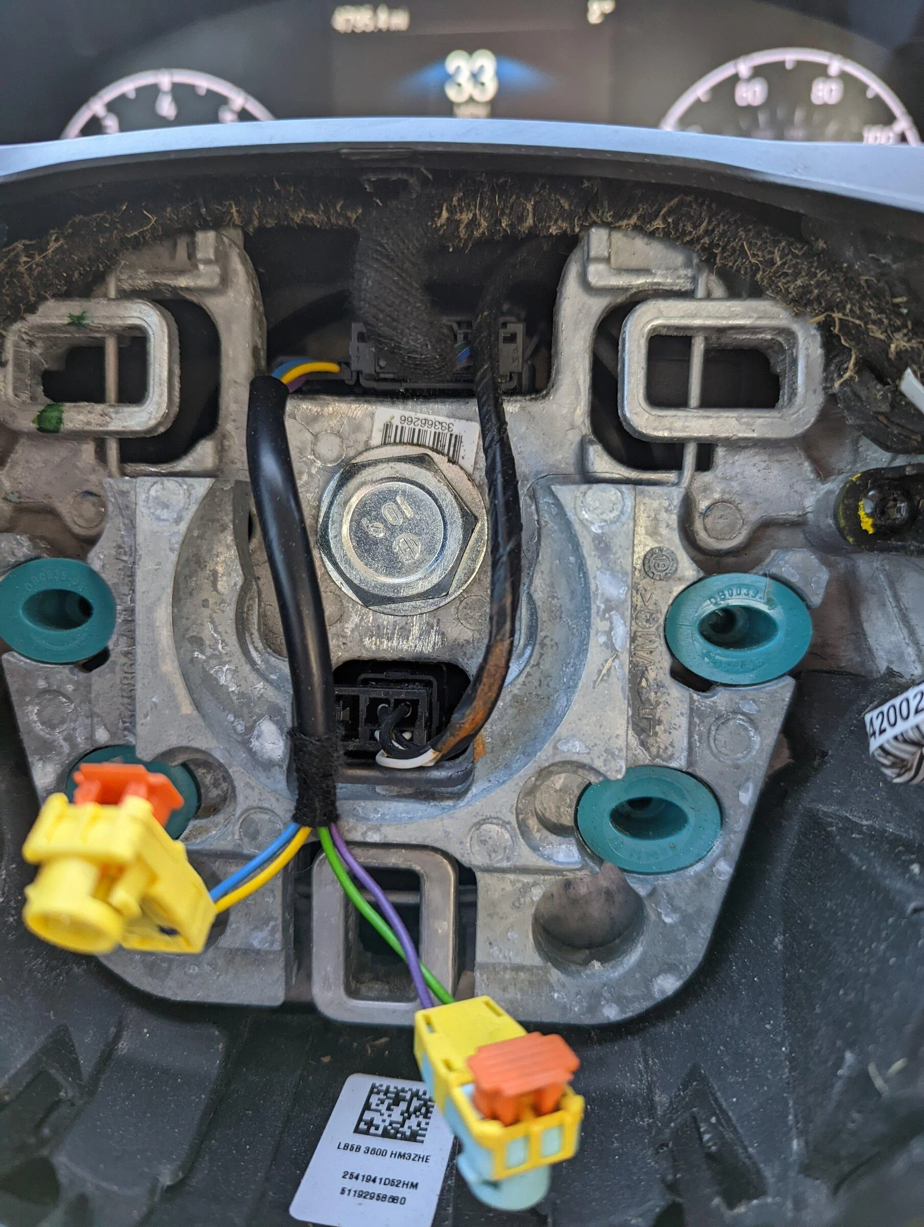 Ford Maverick Factory cruise control enabled on XL with Forscan and Escape steering wheel PXL_20220107_160504886