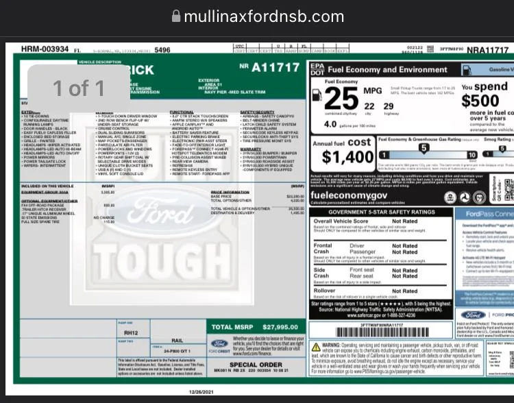 Ford Maverick Dealer mark up price 24A98FD9-8D4A-443C-86DC-36F3393F8213