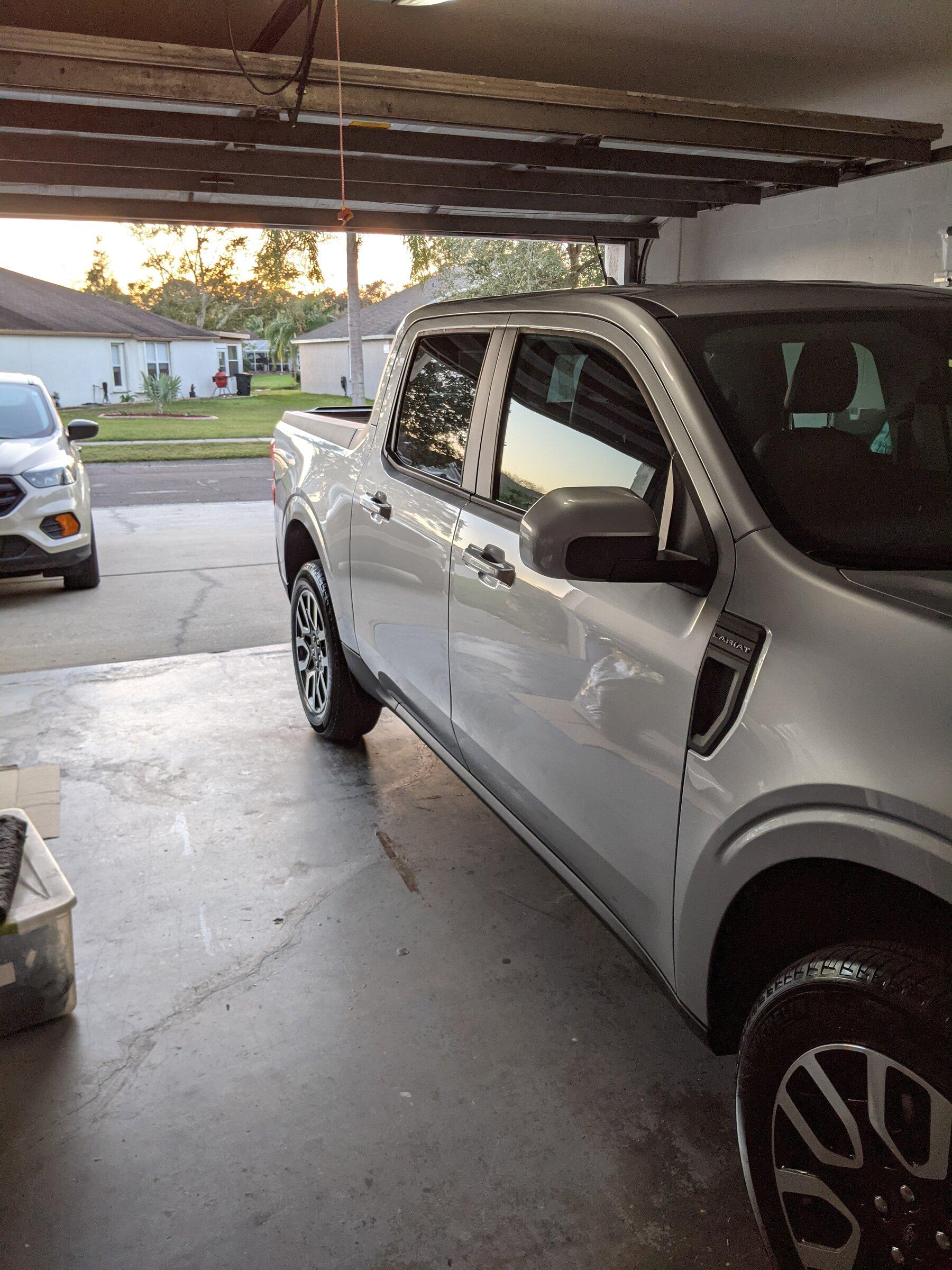 Ford Maverick Silver Lariat in my Garage PXL_20220107_224126978.MP