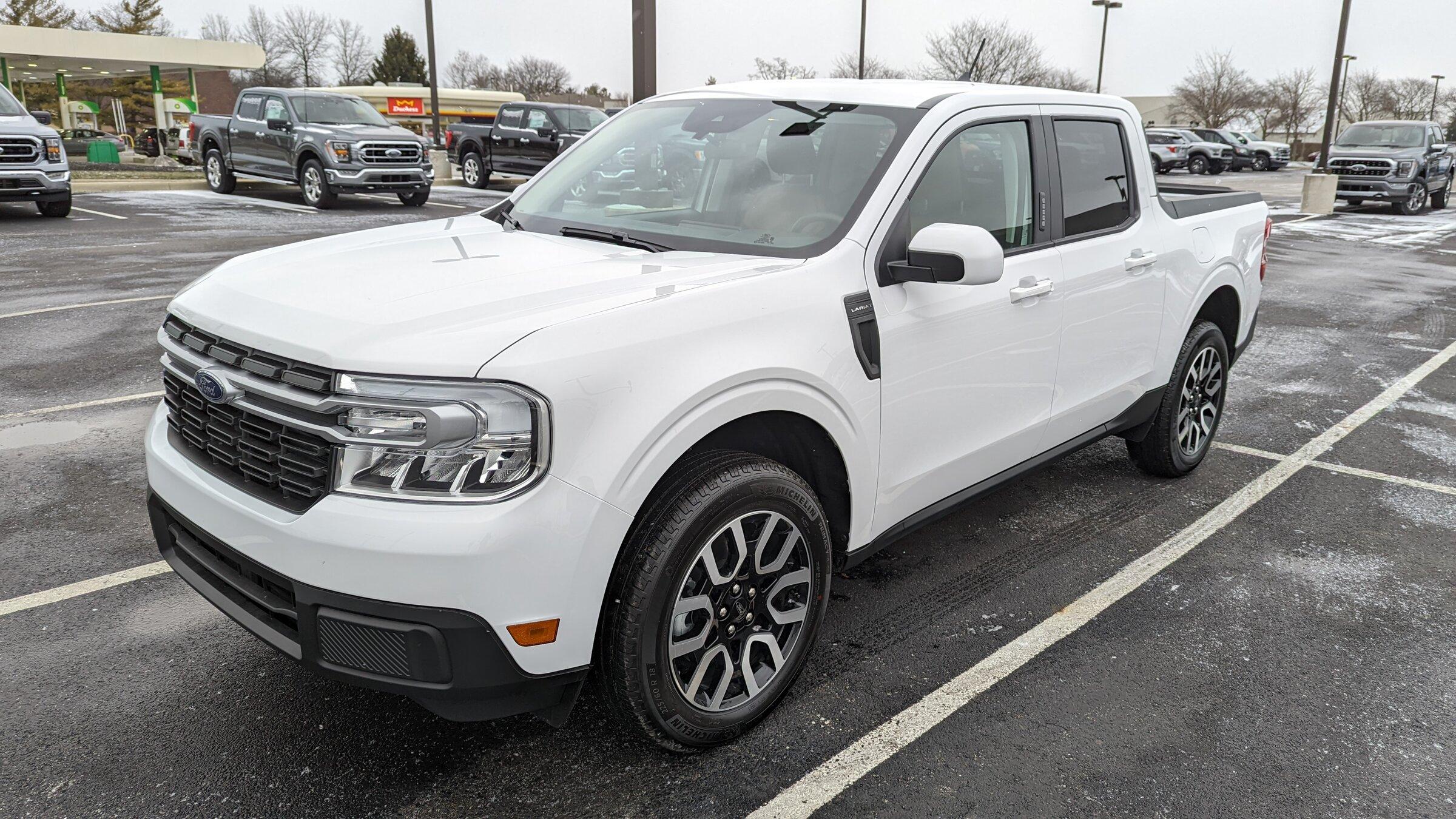 Ford Maverick OXFORD WHITE Maverick Photos Thread PXL_20220107_202338043