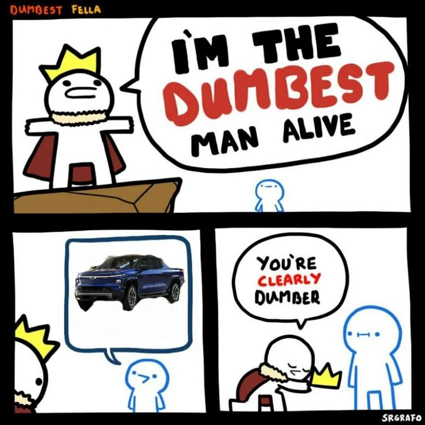 Ford Maverick Maverick Memes -  fun diversion while we wait [ ** NO POLITICS ** ] Dumbest Man Alive 08012022212159