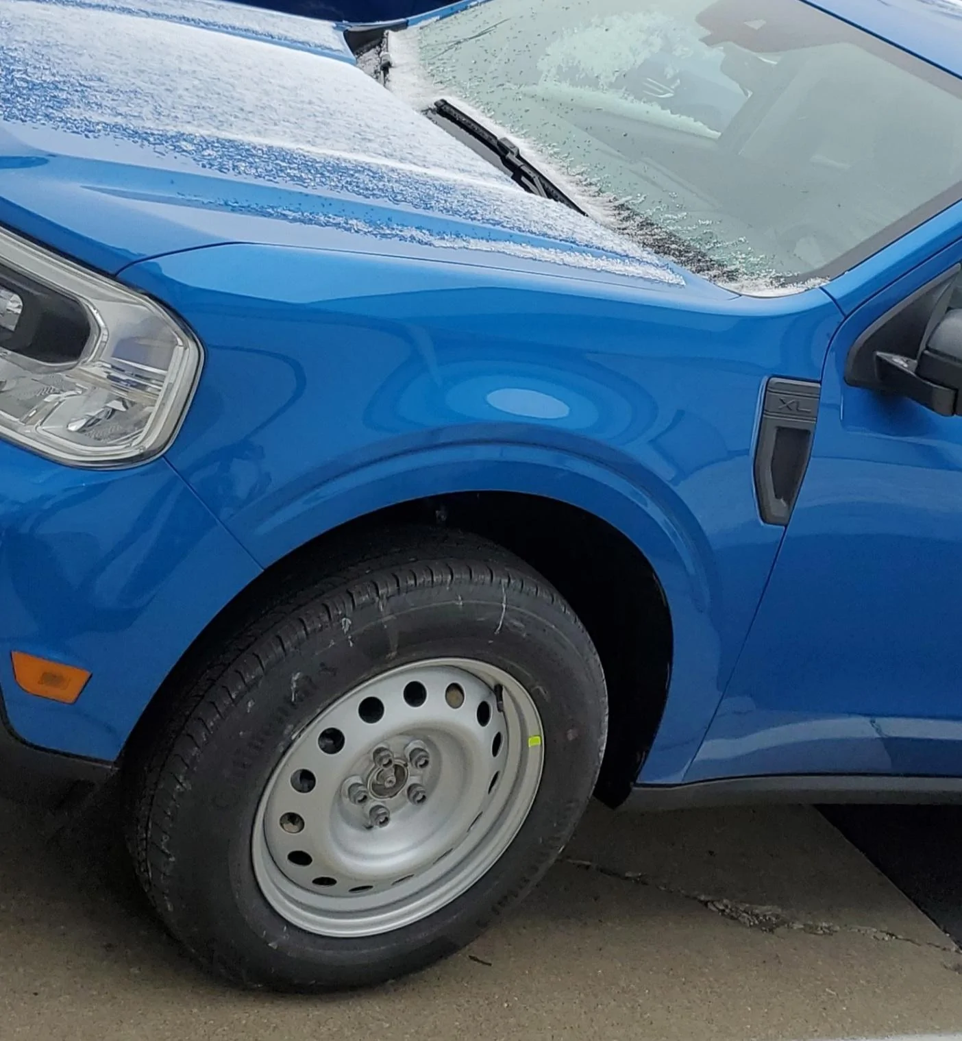 Ford Maverick XL owners - show me under your wheel cover Snapchat-411368430