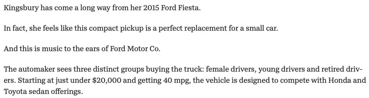 Ford Maverick Article: Popularity of Ford Maverick Hybrid pickup a 'big' surprise for the industry, even Ford Screen Shot 2022-01-09 at 11.24.15 AM