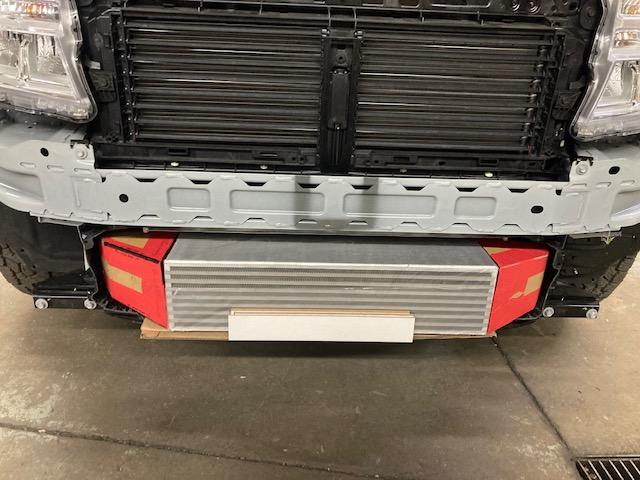 Ford Maverick Buschur's much need front mount intercooler for 2.0L underway! IMG_0533