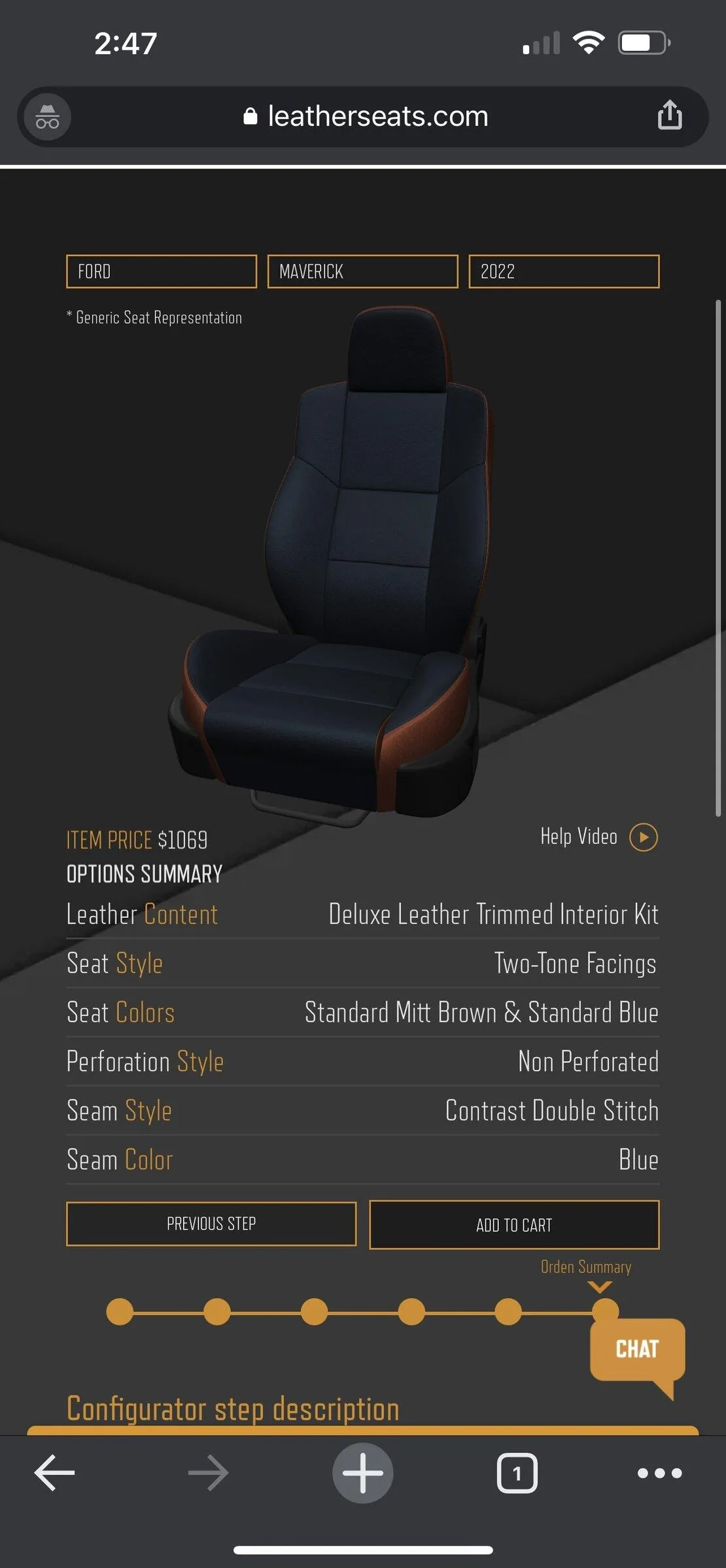 Ford Maverick Katzkin Leather Seat Covers for Maverick 87E460BE-D0DB-472B-980A-FBD072F58910