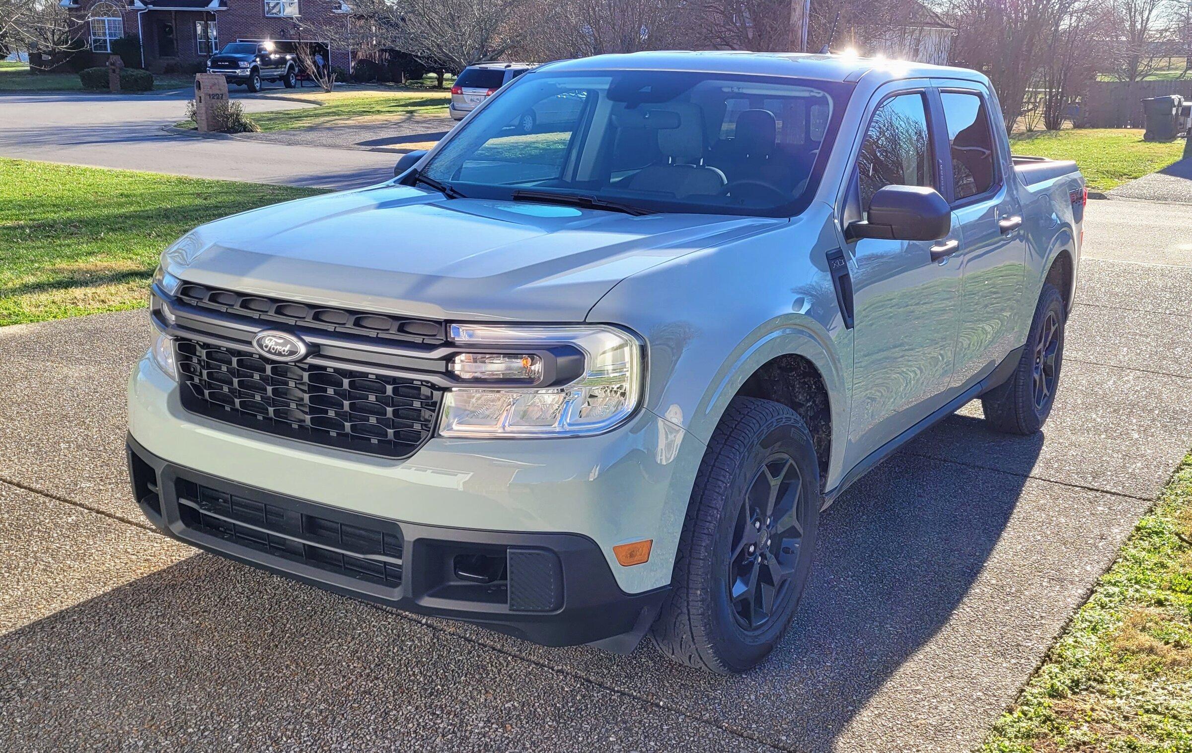 Ford Maverick CACTUS GRAY Maverick Photos Thread 20220110_145150