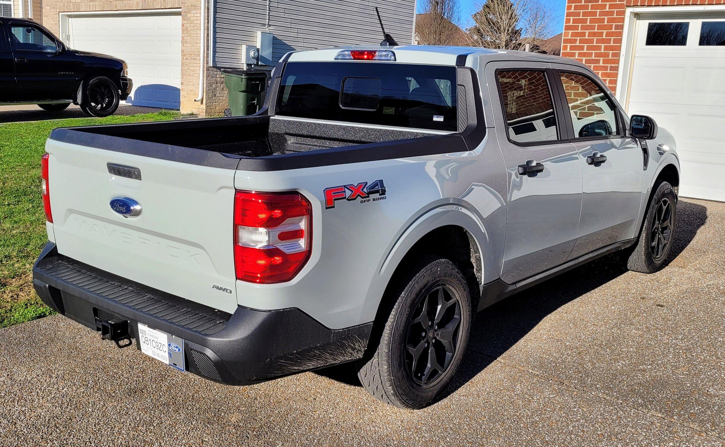 Ford Maverick CACTUS GRAY Maverick Photos Thread 20220110_145111