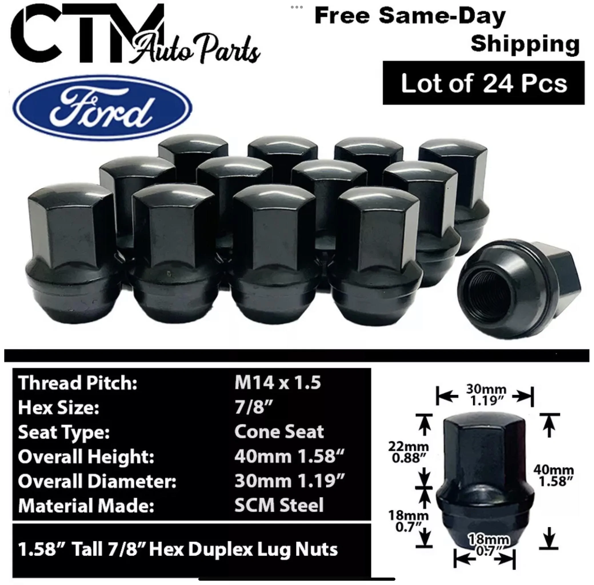 Ford Maverick Lug Nut Size 8CCA7A90-ACA9-44DF-AAD4-7249CA46EFBC