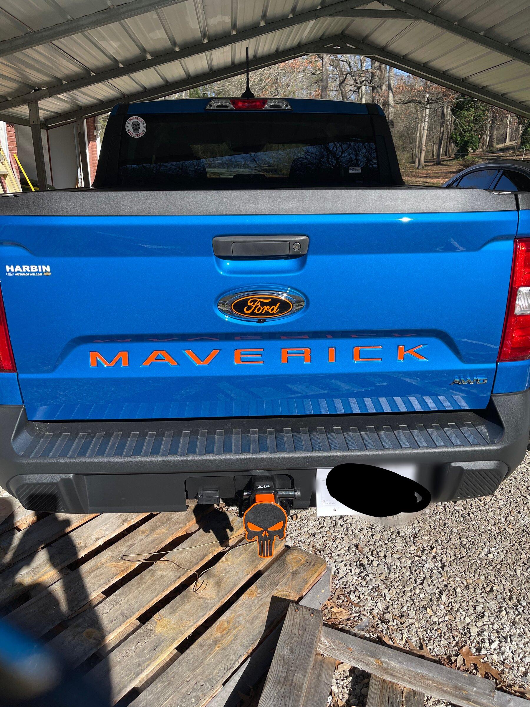 Ford Maverick Tailgate Rear Lettering Inserts / Vinyl / Decals? C6AEE0EA-61D0-40D8-AEDF-F9923E39BA67