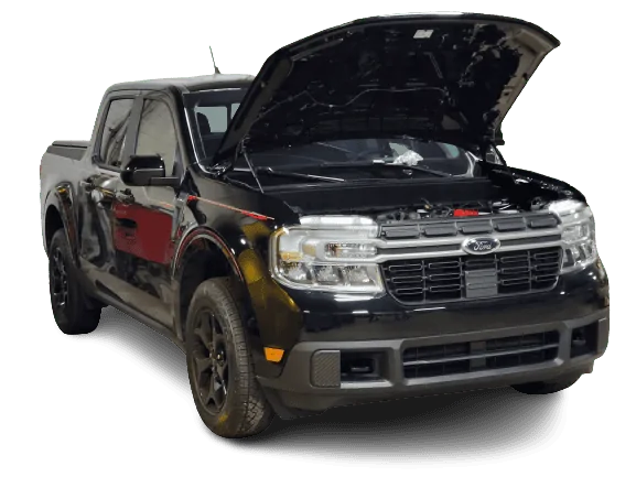 Ford Maverick MRT Performance 2022+ Ford Maverick No Drill Hood Struts 20211222_124458-removebg-previ