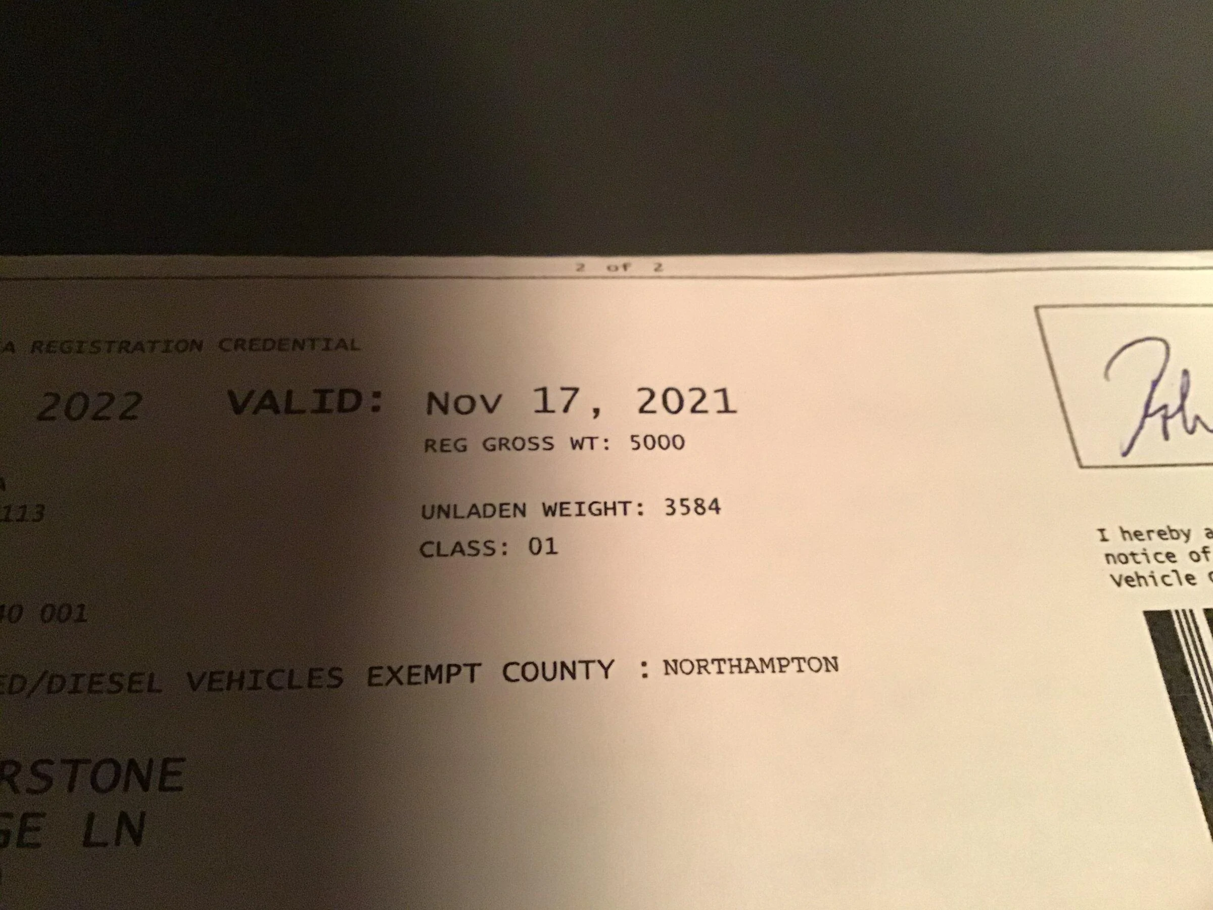Ford Maverick Class 2 registration? 8BD4C21B-29F4-489E-91CD-5AC04F82C19E