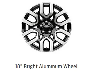 Ford Maverick Anyone have an real life pic of 18" Bright Aluminum (stock) Lariat wheels? ad