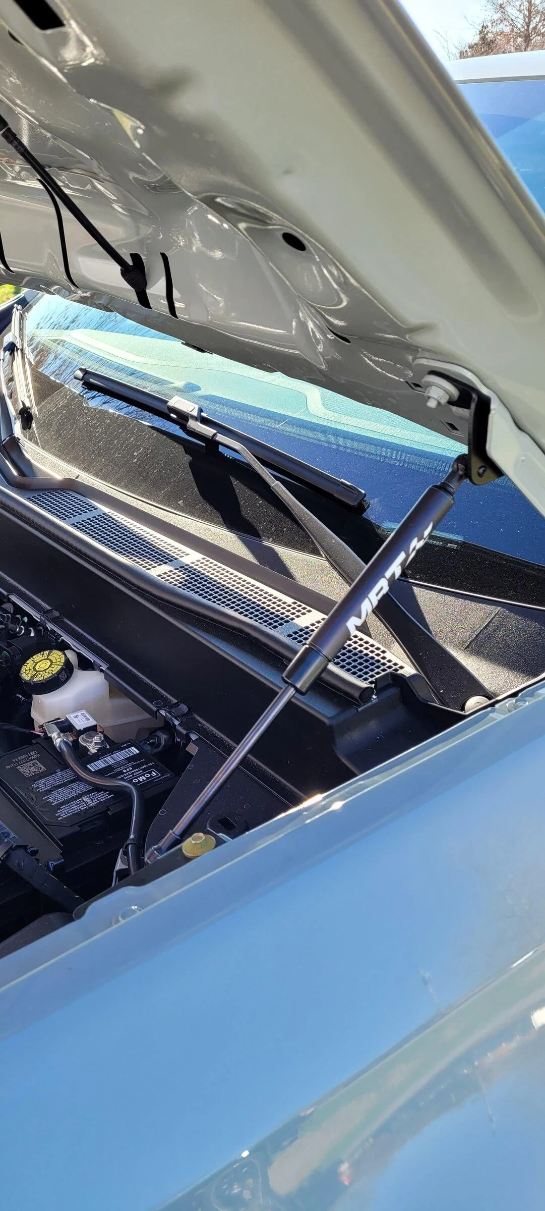Ford Maverick MRT Performance 2022+ Ford Maverick No Drill Hood Struts 20220111_103128