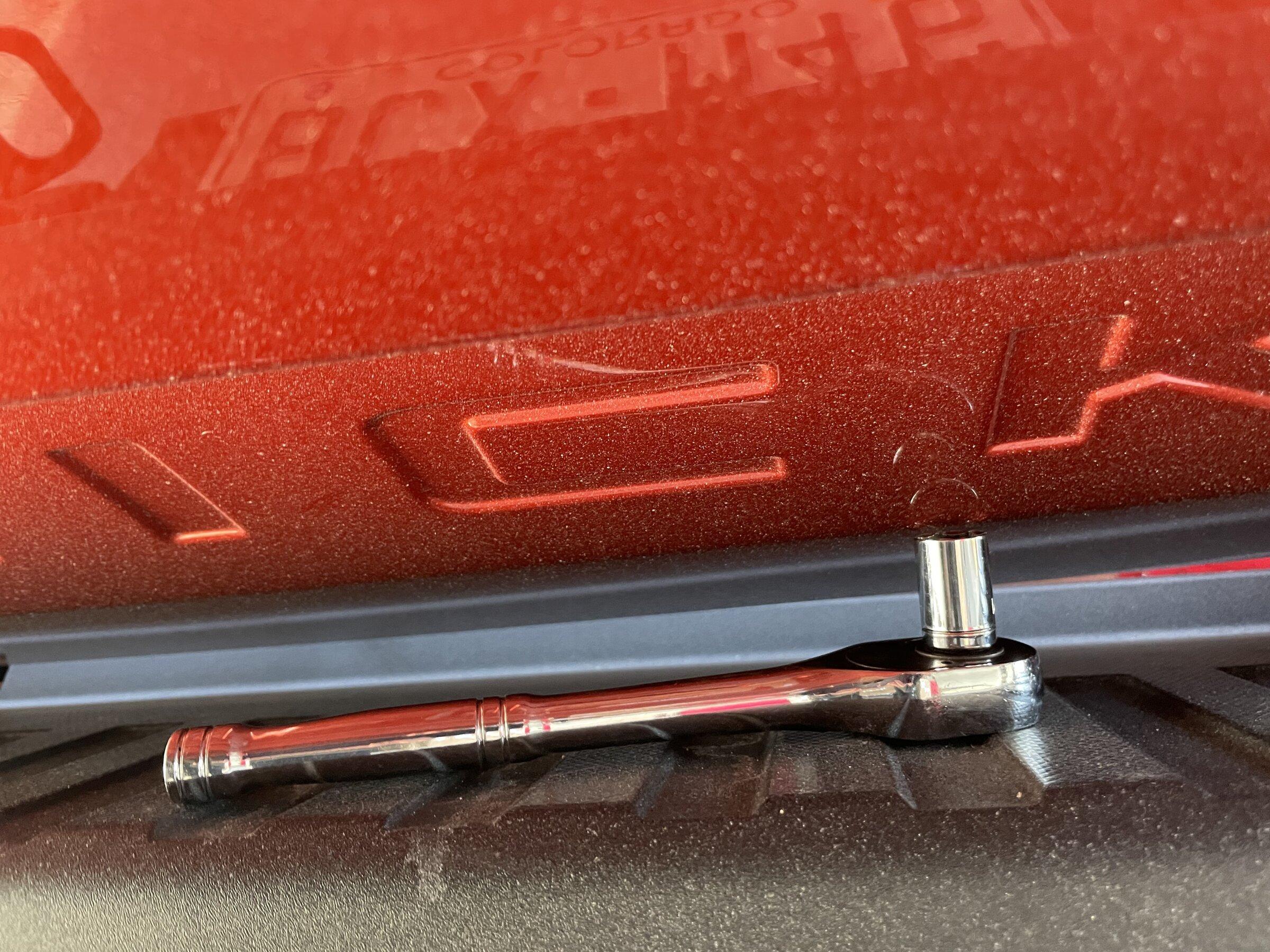 Ford Maverick Ford branded tonneau cover installed EA897E92-3DB9-4B8C-9511-993DCEA51FED