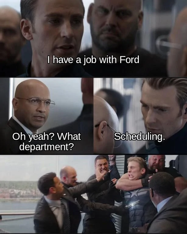 Ford Maverick Maverick Memes -  fun diversion while we wait [ ** NO POLITICS ** ] Captain America Elevator Fight Dad Joke 12012022181901