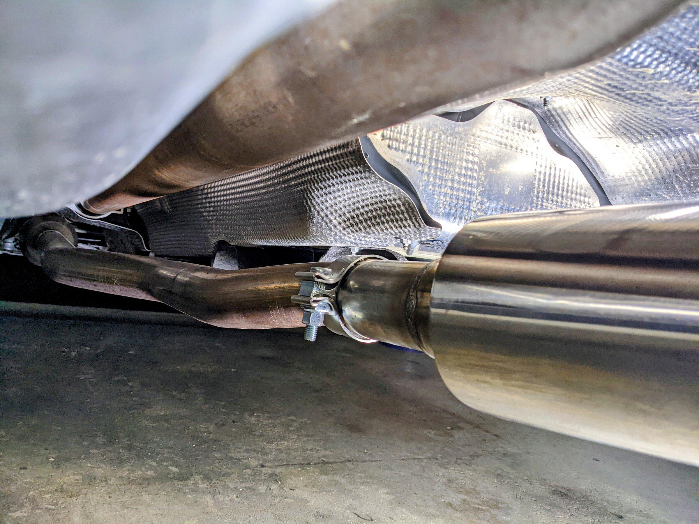 Ford Maverick Buschur's 3" cat back exhaust prototype for 2.0 Maverick all done! PXL_20220103_233707368.MP~2