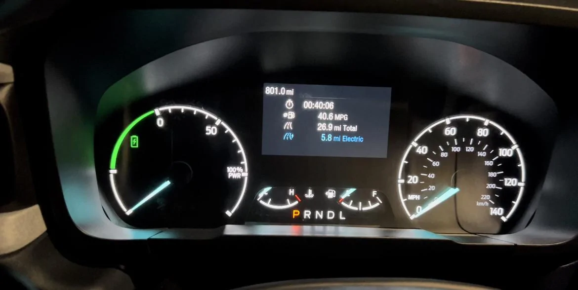 Ford Maverick Worst Hybrid MPG to date? Video review/fill-up and more flex bed use 5D537118-A7BF-4AAF-8568-09E5BD9BA613