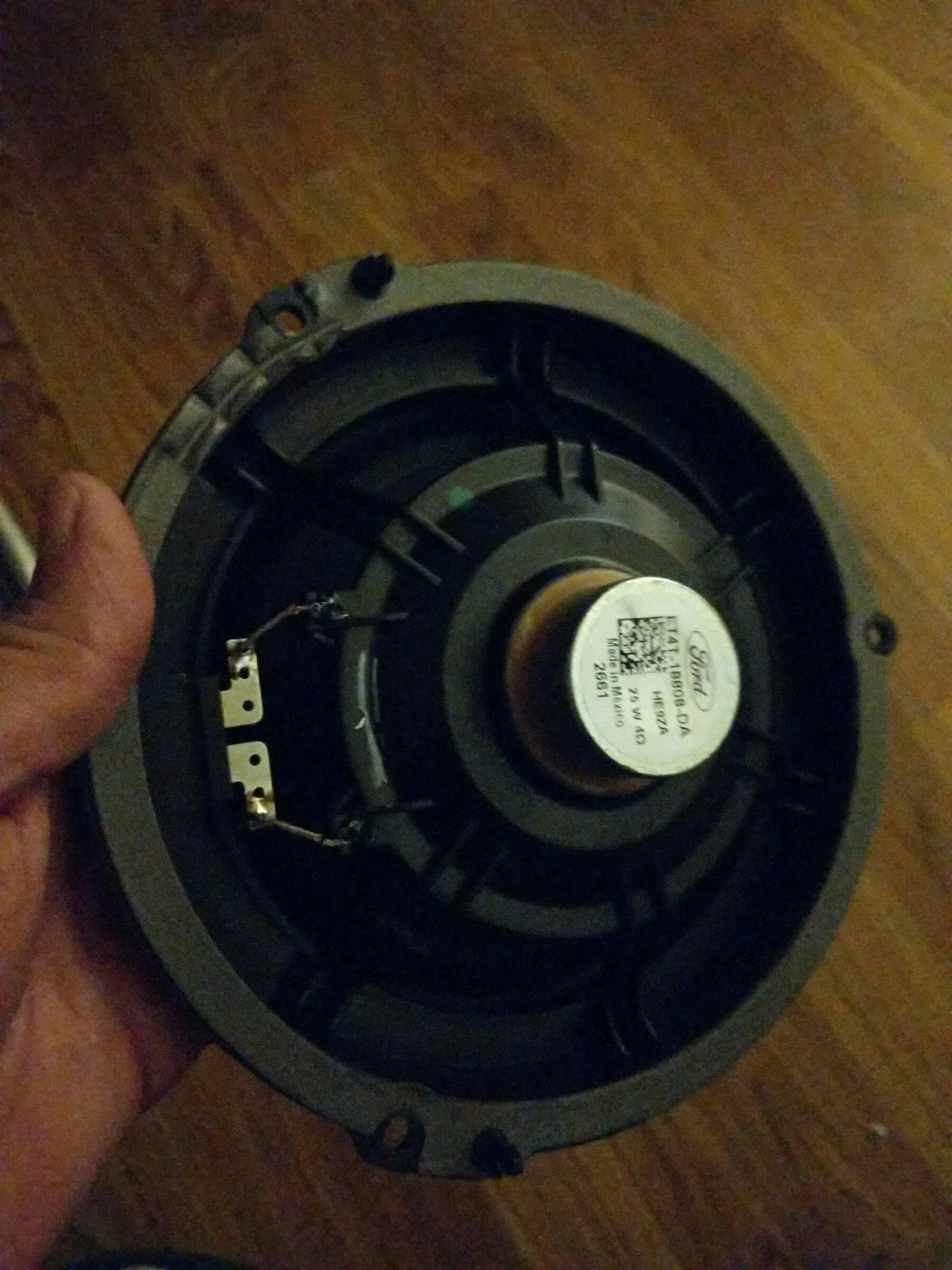 Ford Maverick Stock speaker convert to mount for jbl speaker PXL_20220112_075637934