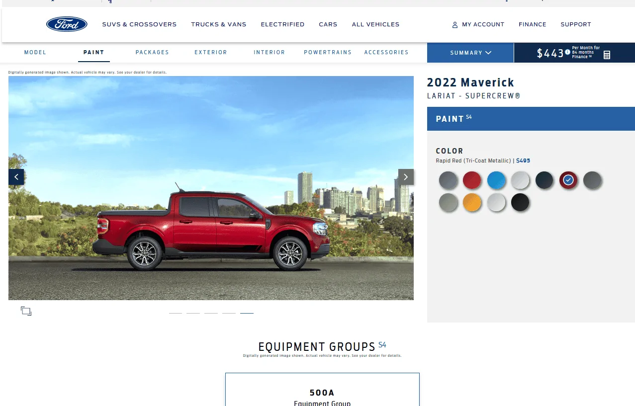 Ford Maverick Need Your Advice: Carb Gray or Rapid Red? rr