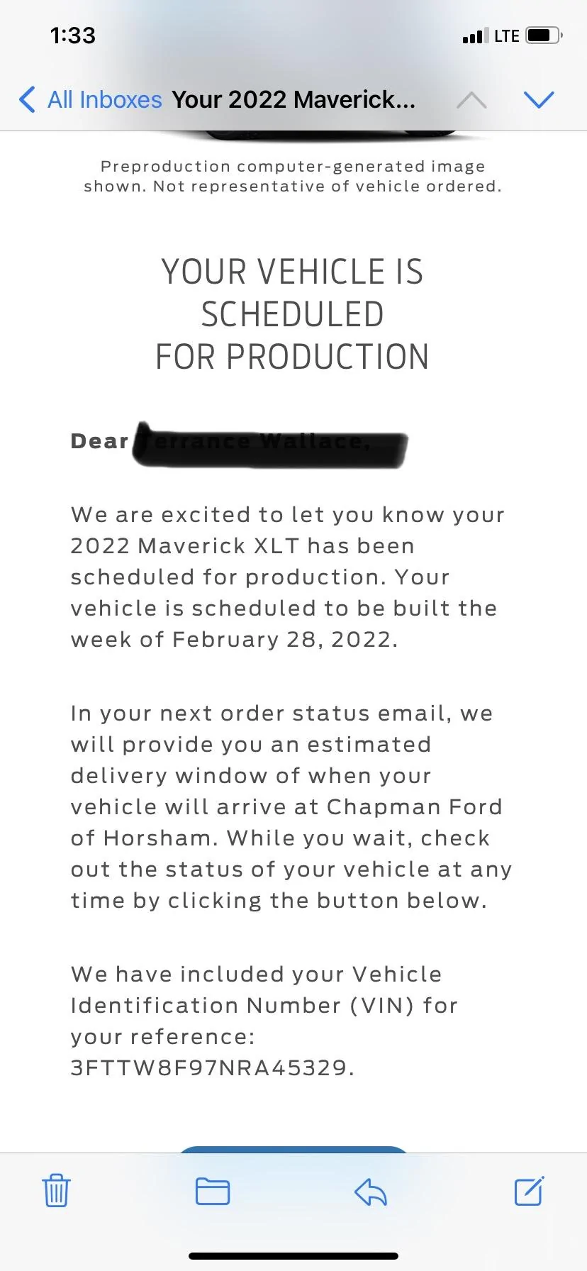 Ford Maverick 📣 1/13 Scheduling Email Received Group [EMAILS NOW ARRIVING!] 165CC897-7410-4301-9C7A-159E5DF42ACC