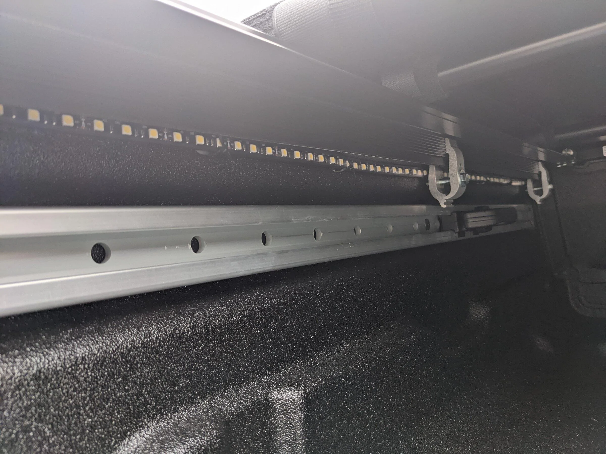Ford Maverick Truxedo Pro X15 Tonneau Cover and LED Bed Lighting INSTALLED PXL_20220113_212603063