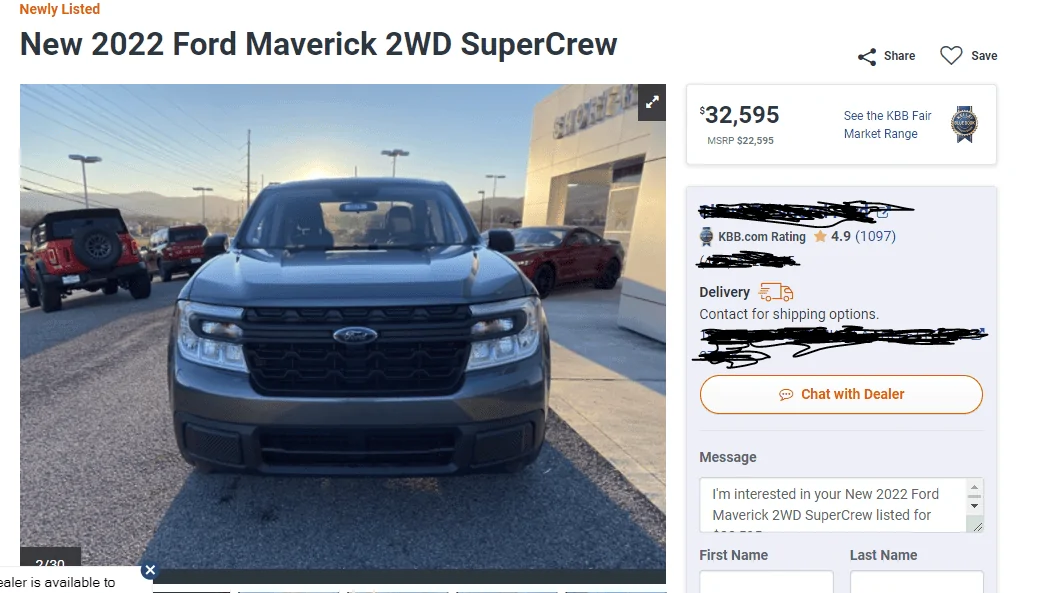 Ford Maverick $3,000 OFF - DEAL CLOSED - Fight OFF the Price Increase with Granger Ford 1642109638683