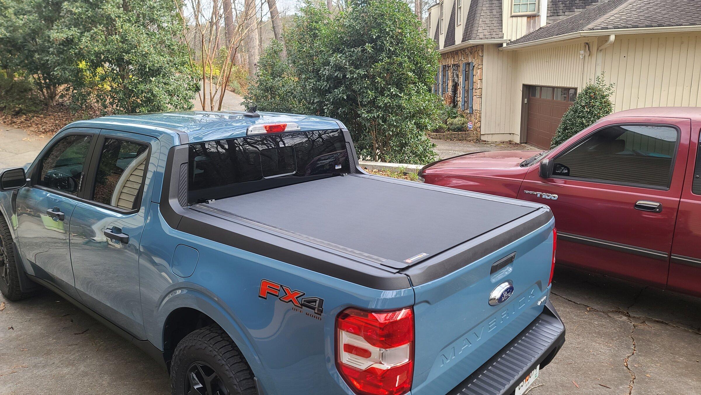 Ford Maverick BAK Revolver X4s Tonneau Cover -- arrived & installed 20220113_133231