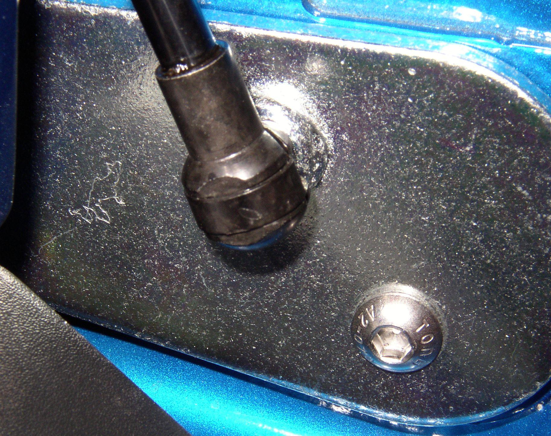 Ford Maverick DeeZee Tailgate Damper (Assist) Extra Parts left over after installing? Bottom.JPG