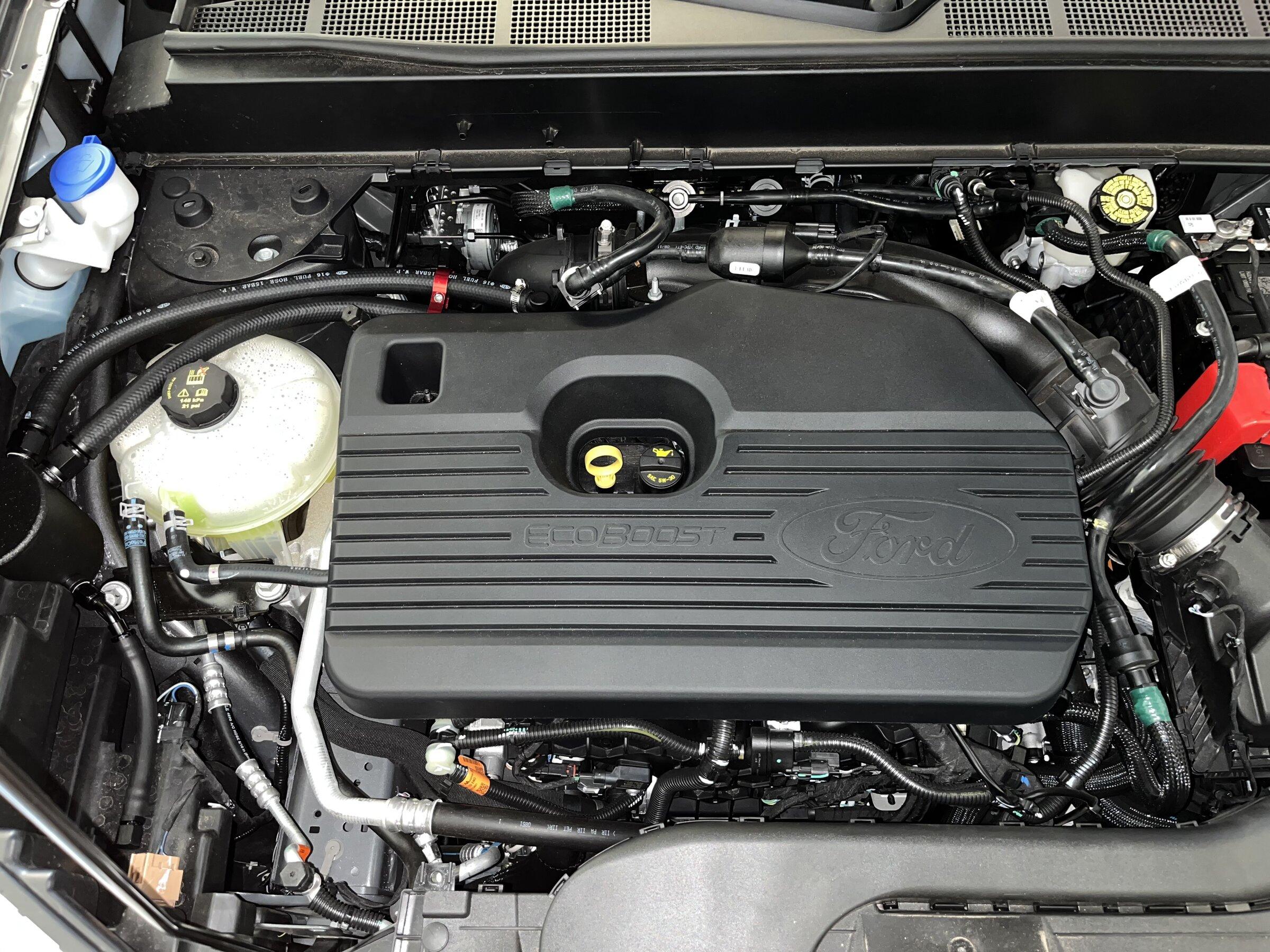 Ford Maverick Engine Cover installed in 2.0L Ecoboost Maverick engine bay (From Escape) 9