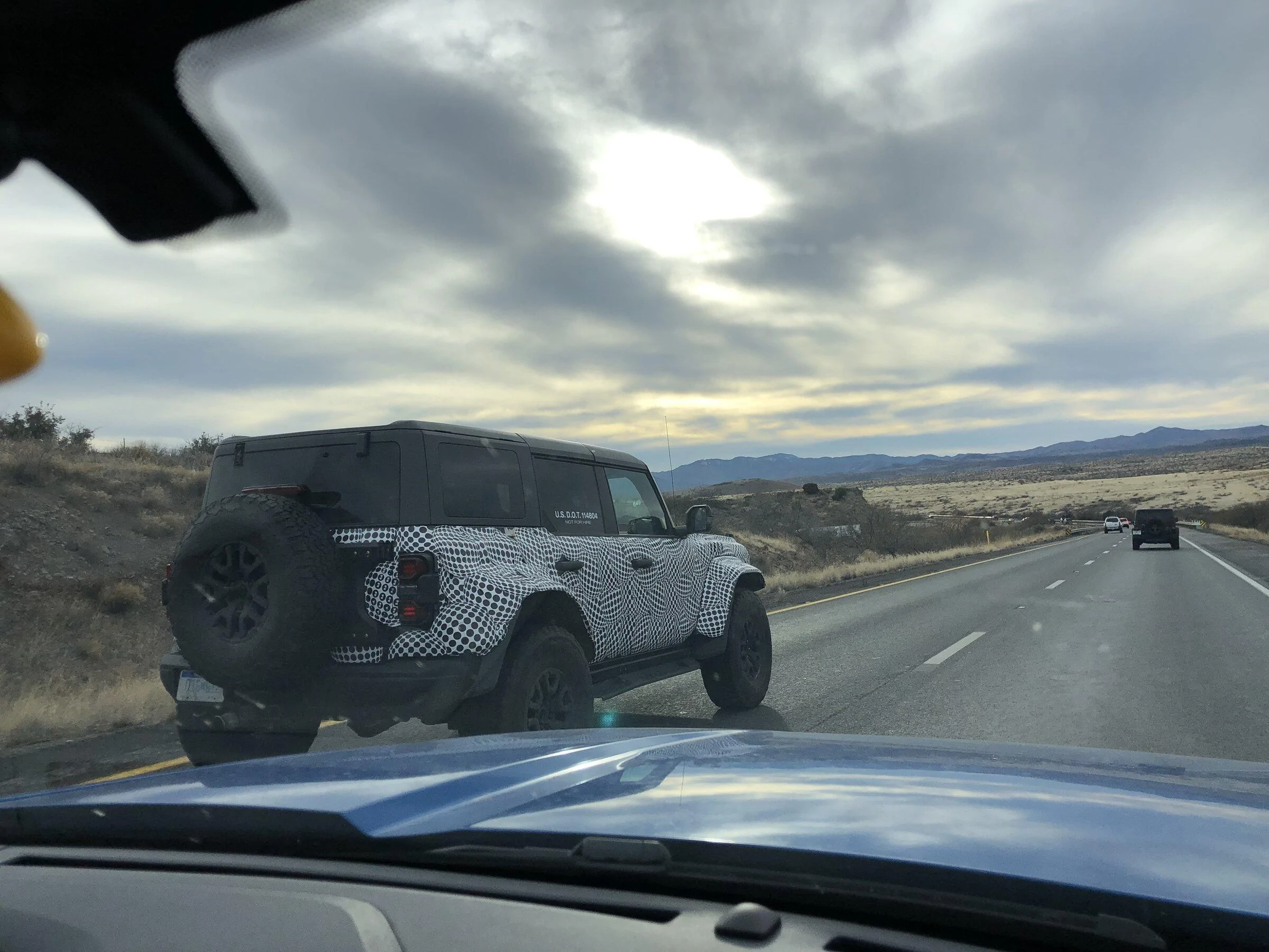 Ford Maverick New Bronco Raptors spotted on the Freeway. 3F006F96-66C4-4BE5-9CA0-0F76F1C68BED