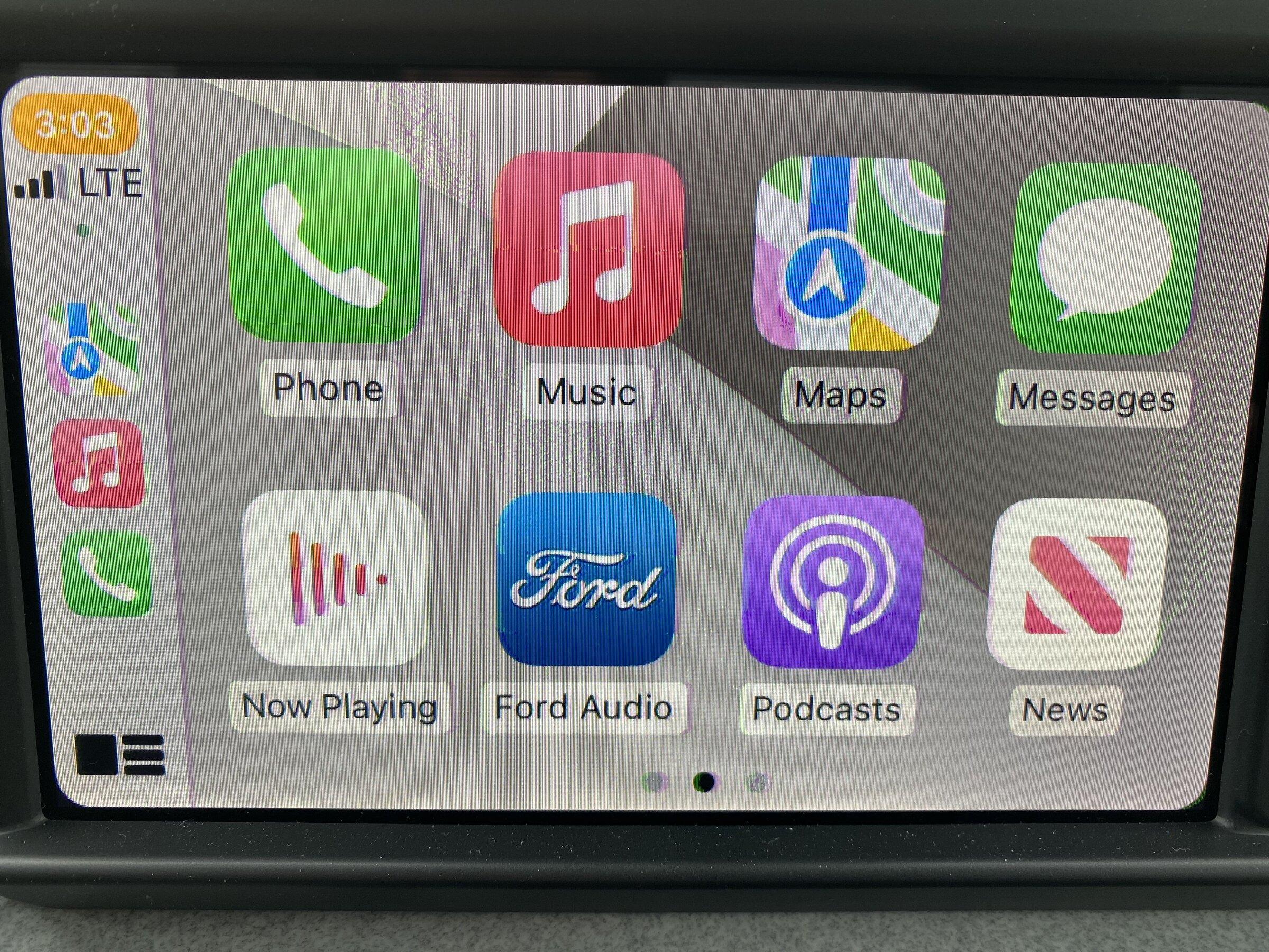 Ford Maverick Pixelation on display screen 6A4F9FE1-FFE6-4E3B-A613-766D9629F4F2